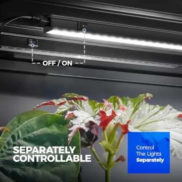 Barrina T5 1ft LED Grow Lights Full Spectrum for Plants