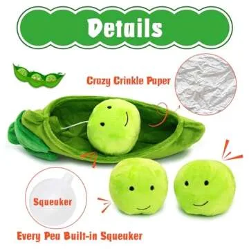 Lepawit Hide and Seek Dog Toys - Interactive Fun for Dogs