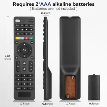 Universal TV Remote for Smart TVs & Devices - Compatible