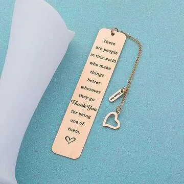 Appreciation Bookmark Gifts for Boss Lady Friends Work Besties Coworker Leaving Going Away Gifts for Women Mom Friendship Gifts for Women Friends Birthday Christmas Gifts for Friends Grandmom Female
