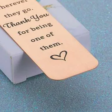 Appreciation Bookmark Gifts for Boss Lady Friends Work Besties Coworker Leaving Going Away Gifts for Women Mom Friendship Gifts for Women Friends Birthday Christmas Gifts for Friends Grandmom Female