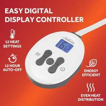 Sunbeam Royal Posh Heated Blanket - Comfort & Style