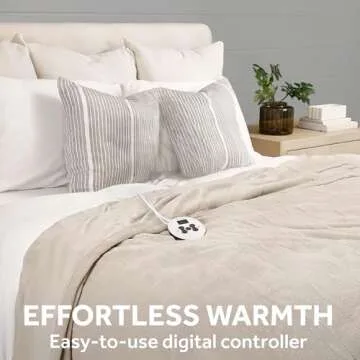Sunbeam Royal Posh Heated Blanket - Comfort & Style