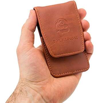 Fox Medical Equipment Stainless Tweezer Set - Best Eyebrow Tweezers for Women - Precision Tweezer Set - Sharp Tweezers for Ingrown Hair Removal - Fine Point Brow Tweezers - Facial Hair Plucker