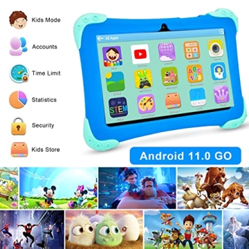 Fivahiva 7" Kids Tablet for Ages 2-12 with Parental Control