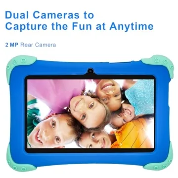 Fivahiva 7" Kids Tablet for Ages 2-12 with Parental Control