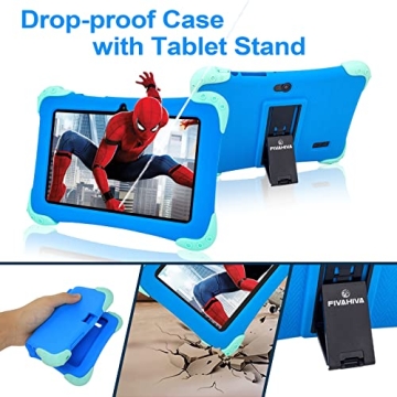 Fivahiva 7" Kids Tablet for Ages 2-12 with Parental Control