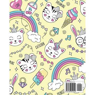 All About Me: My Life And What Makes Me Awesome. Kid's Journal & Notebook. (Cute Cat, Princess) Fun ...