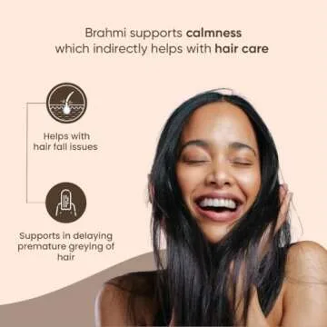 Just Jaivik 100% Organic Brahmi Powder Bacopa Monnieri- USDA Certified Organic, 227 GMS / 1/2 LB Pound / 08 Oz