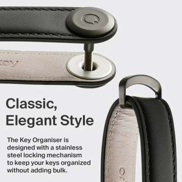 Orbitkey Key Organizer for Men - Modern & Classic Style