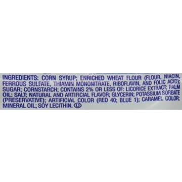 TWIZZLERS Twists Black Licorice, 6-Pack of 1 Pound Bags