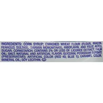 TWIZZLERS Twists Black Licorice, 6-Pack of 1 Pound Bags