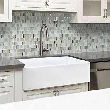 Koozzo 30-Inch Farmhouse Ceramic Kitchen Sink