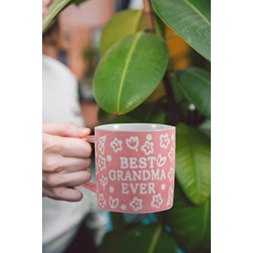 Floral Grandma Coffee Mug - Perfect Mother's Day Gift