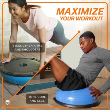 URBNFit Half Ball Balance Trainer for Core Stability