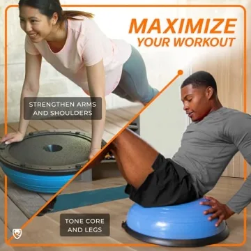 URBNFit Half Ball Balance Trainer for Core Stability