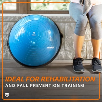 URBNFit Half Ball Balance Trainer for Core Stability