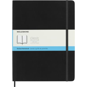 Moleskine Classic Soft Cover Notebook - XL Dotted Black