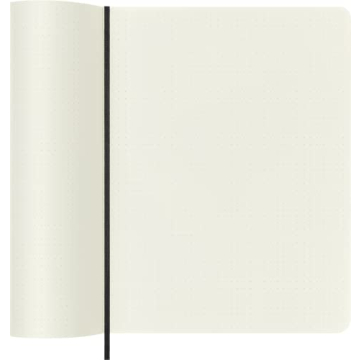 Moleskine Classic Soft Cover Notebook - XL Dotted Black