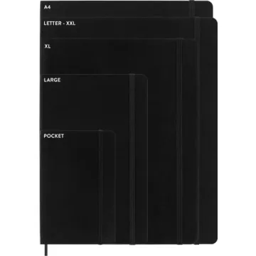 Moleskine Classic Soft Cover Notebook - XL Dotted Black