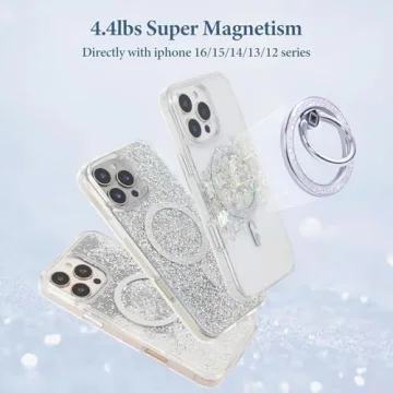 Stylish MENTINS Magnetic Phone Ring for MagSafe Grip