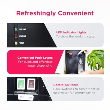 Frigidaire Stainless Steel Water Cooler Dispenser for All