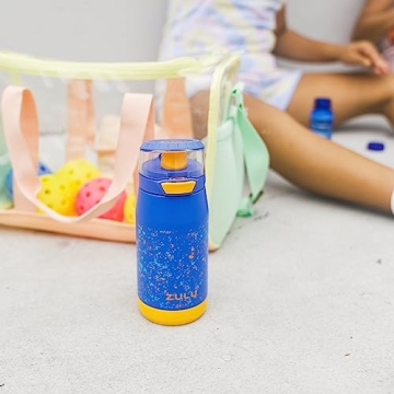 ZULU 12oz Kids Stainless Steel Water Bottle - Insulated
