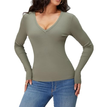 iGENJUN Women Long Sleeve Stylish Shirts for Work