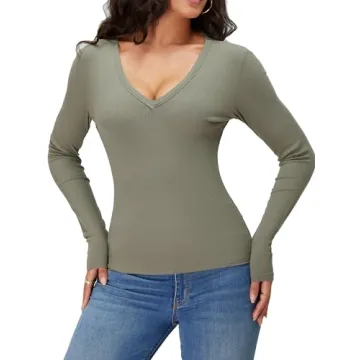 iGENJUN Women Long Sleeve Stylish Shirts for Work