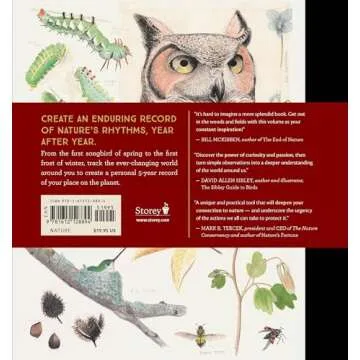 The Naturalist's Notebook: An Observation Guide and 5-Year Calendar-Journal for Tracking Changes in ...
