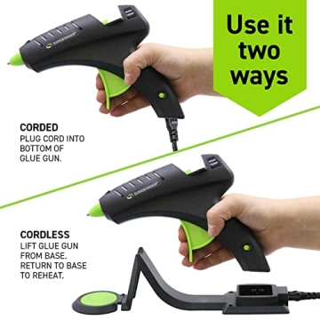 Surebonder Cordless Hot Glue Gun for All Crafting Needs