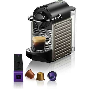 Nespresso Pixie Espresso Machine 24oz - Titan
