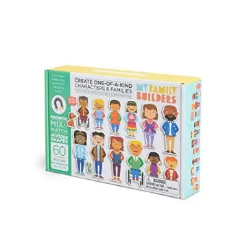 My Family Builders: Magnetic Family Playset (60 Pieces)