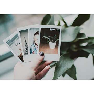 Fujifilm Instax Mini 9 Instant Camera (Purple) - Fujifilm Instax Mini Instant Film, Twin Pack - Mini Rainbow Film - Case for Camera – Accessory Bundle