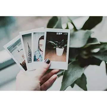 Fujifilm Instax Mini 9 Instant Camera (Purple) - Fujifilm Instax Mini Instant Film, Twin Pack - Mini Rainbow Film - Case for Camera – Accessory Bundle