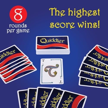 Quiddler: Fun Card Game for Family and Kids Ages 8+