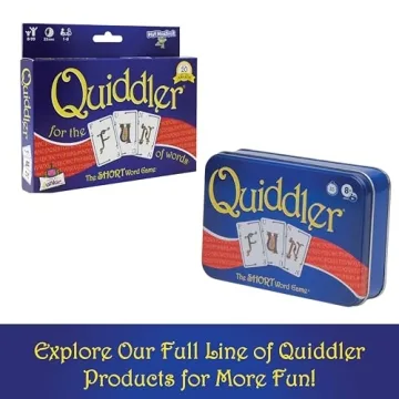 Quiddler: Fun Card Game for Family and Kids Ages 8+