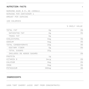 Cheribundi Tart Cherry Juice for Recovery and Wellness