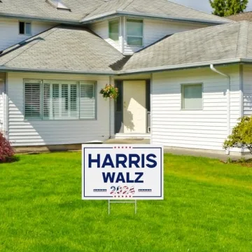 Harris Walz 2024 Yard Sign - Kamala Harris Tim Walz