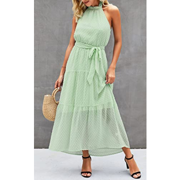 PRETTYGARDEN Sleeveless Floral Maxi Dress for Summer Style