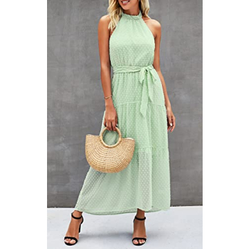 PRETTYGARDEN Sleeveless Floral Maxi Dress for Summer Style