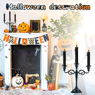 Elegant Viscacha 3 Metal Candelabra for Events and Decor