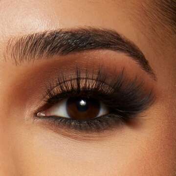 KISS Lash Couture Masterpiece Fake Eyelashes Style 01, ‘Pret-A-Porter’, One-of-a-Kind Luxe Lash, Hand Woven Faux Mink Synthetic False Eyelashes, 1 Pair