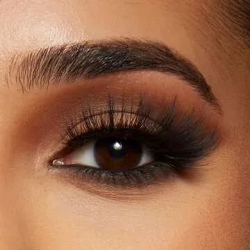 KISS Lash Couture Masterpiece Fake Eyelashes Style 01, ‘Pret-A-Porter’, One-of-a-Kind Luxe Lash, Hand Woven Faux Mink Synthetic False Eyelashes, 1 Pair