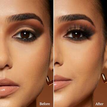 KISS Lash Couture Masterpiece Fake Eyelashes Style 01, ‘Pret-A-Porter’, One-of-a-Kind Luxe Lash, Hand Woven Faux Mink Synthetic False Eyelashes, 1 Pair