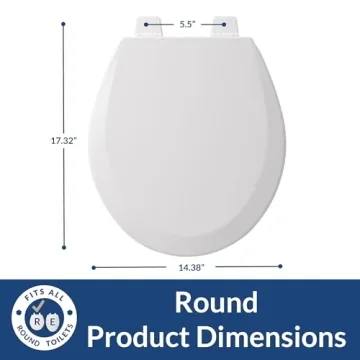 Buy Bemis 500TTT Toilet Seat with Secure Hinges