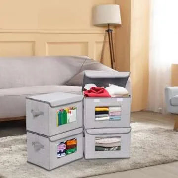 Univivi Foldable Storage Boxes - Stylish Organizational Bins