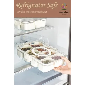 Versatile ZEENING Snack Box for Easy Snacking and Travel
