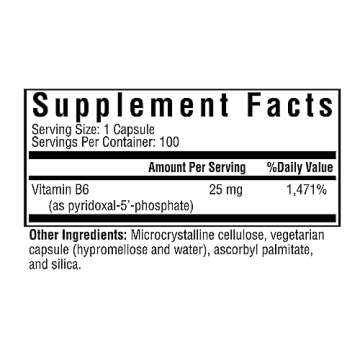 Seeking Health P-5-P (Pyridoxal 5-Phosphate) - Immune Health & Homocysteine Metabolism Support - Sup...