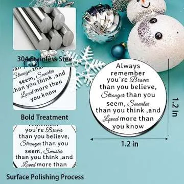 Pocket Hug Token Encouragement Keychain Gifts for Everyone